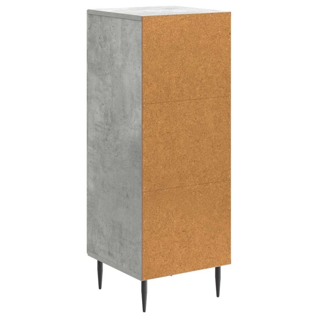 Credenza Grigio Cemento 33 x 34,5 x 89,5 cm