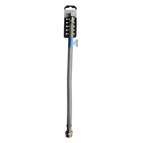 FLESSIBILE INOX MODELLO NORMALE  CM. 40 S-BRICO- FF 1/2 x 3/8- FAIDF- pezzi 1