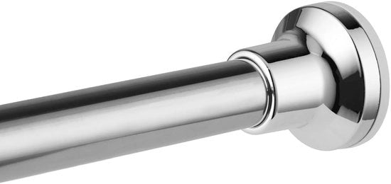 Douchegordijnstang in acciaio inossidabile - Raffreddabile - 74 cm a 195 cm