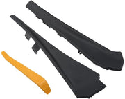 Kit di allungamento per Ruitenwisser Trim per Nissan Rogue 2014-2019 - Nero - Plastica duratura - Lunga durata di utilizzo - Cappotto Trim