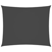 Parasole a vela | Telo Ombra | Vela da ombra Oxford Rettangolare 6x7 m Antracite