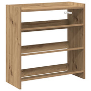 Scarpiera | Mobile per scarpe Rovere Artigianale 60x25x62 cm in Legno Multistrato