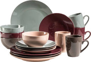 Set di piatti e tazze in ceramica ecologica
