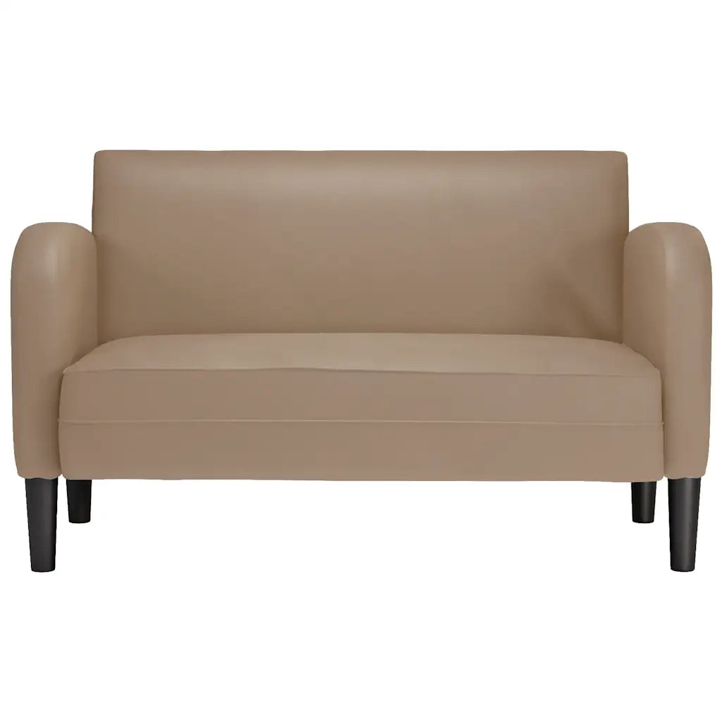 Divano | Divano da soggiorno | Sofa Divanetto Cappuccino 110 cm in Similpelle