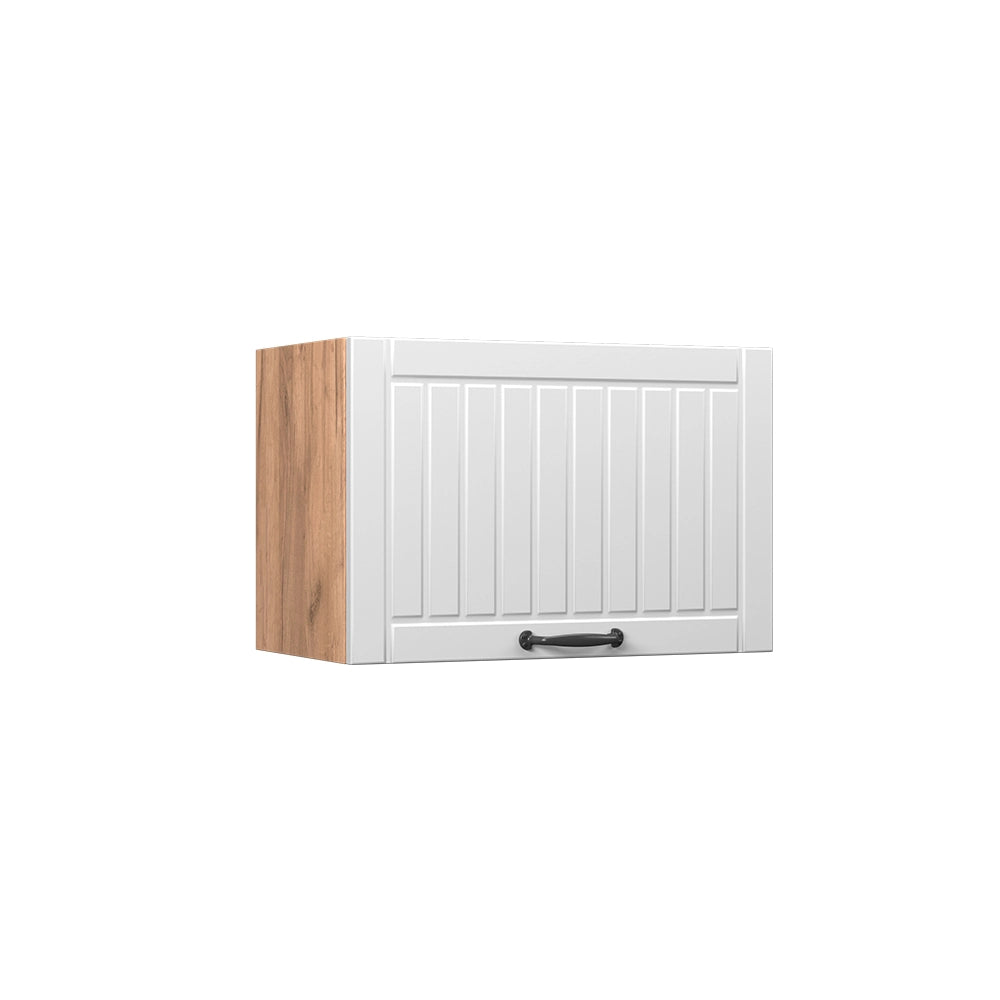 Vicco Pensile da cucina Bianco casa di campagna 60 cm Piatto