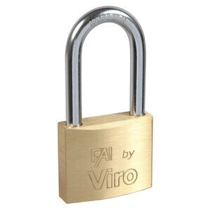 VIRO 554.42 FAI LUCCHETTO RETT. ARCO LUNGO 40 MM- 12,0 pz