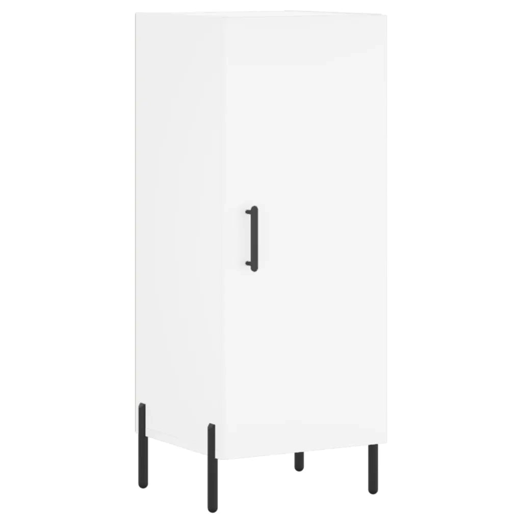 Credenza Bianca 34,5x34x180 cm in Legno Multistrato 3200137