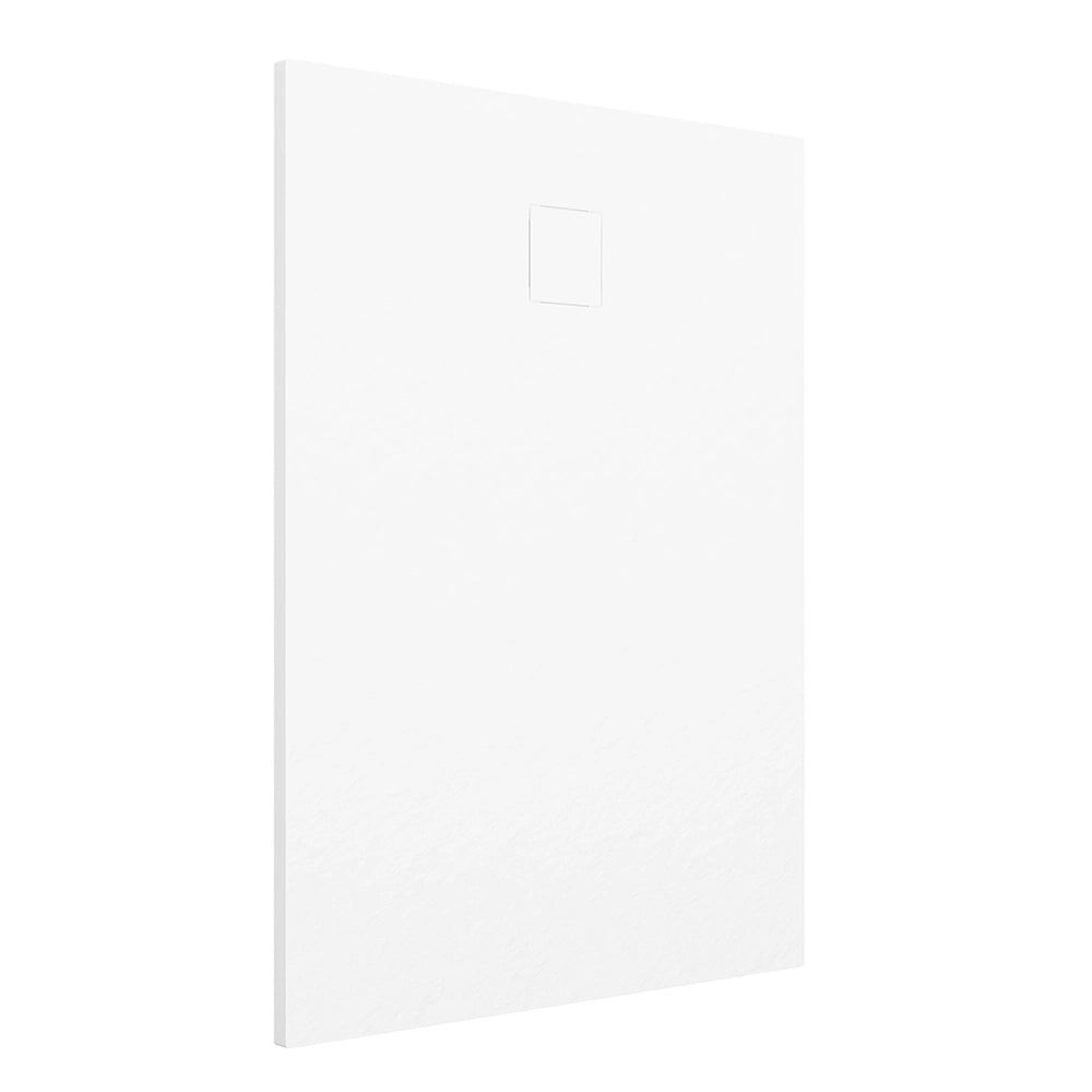 Piatto doccia 90x110 cm colore bianco effetto pietra | Samos