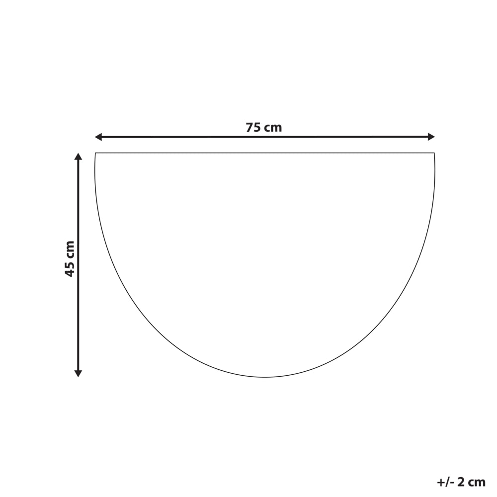 Zerbino Marrone Fibra di cocco naturale Retro antiscivolo in PVC 45 x 75 cm Decorazione moderna per interni ed esterni