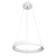 Lampadario Italux Alessia LED moderno bianco 40W 3000K