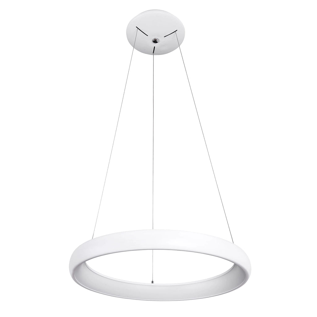 Lampadario Italux Alessia LED moderno bianco 40W 3000K