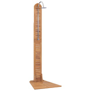 Doccia da giardino in teak massello 70 x 75 x 204 cm 02_0042064