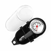 Misuratore di Pressione Gomme di Alta Precisione - Misuratore di Pressione Gomme per Auto/SUV/Rimorchi - Portatile - In Acciaio Inossidabile - Intervallo di Misura 0-7,5 Bar/100 Psi - Misurazione Precisa - Misuratore di Pressione Atmosferica