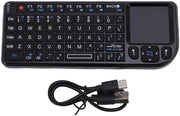 Tastiera wireless 69 tasti - Touchpad - Illuminazione di background - Portatile - Connessione stabile