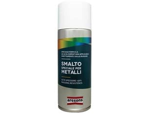 SMALTO SPECIALE ALLUMINIO RUOTE SPRAY- - ml.400 alluminio ruote (3295) - 6 pezzi AREXONS