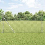 Recinzione a Maglie 1x10 m in Acciaio Galvanizzato