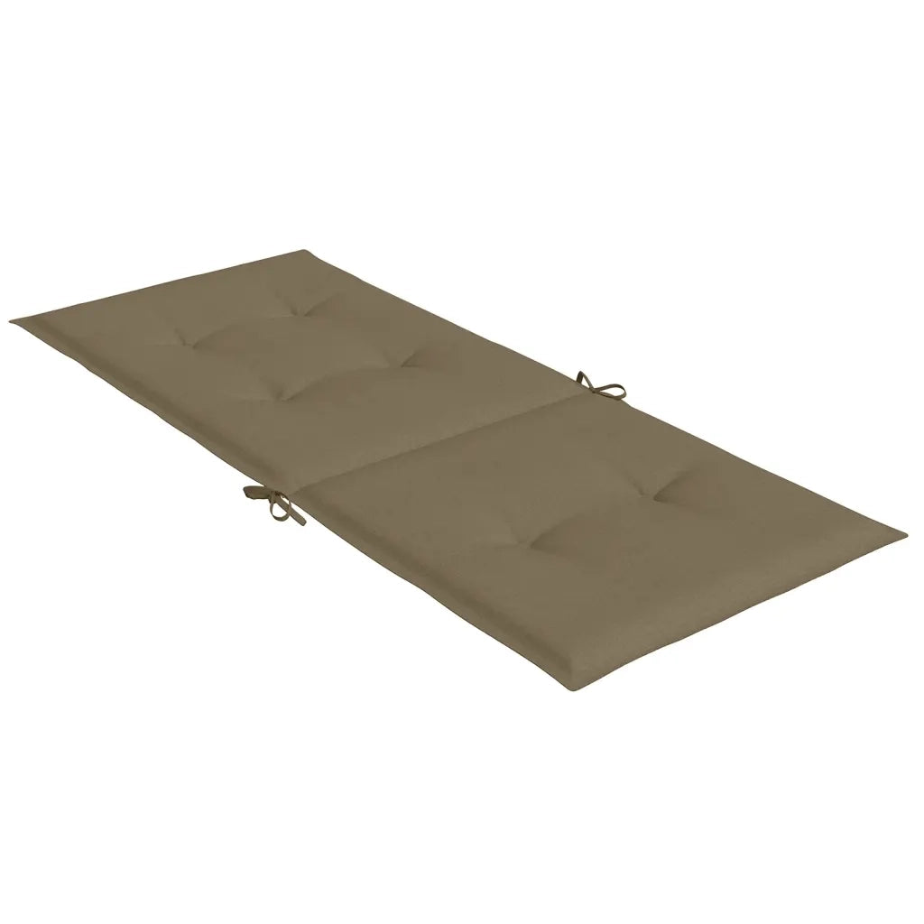 Cuscini Sedia Schiena Alta 6 Tortora M¨¦lange 120x50x4 Tessuto