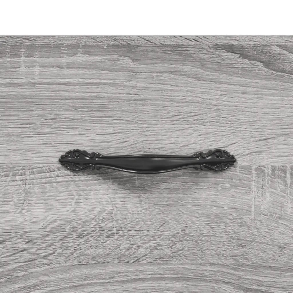 Credenza Grigio Sonoma 69,5x34x180 cm in Legno Multistrato 3200551