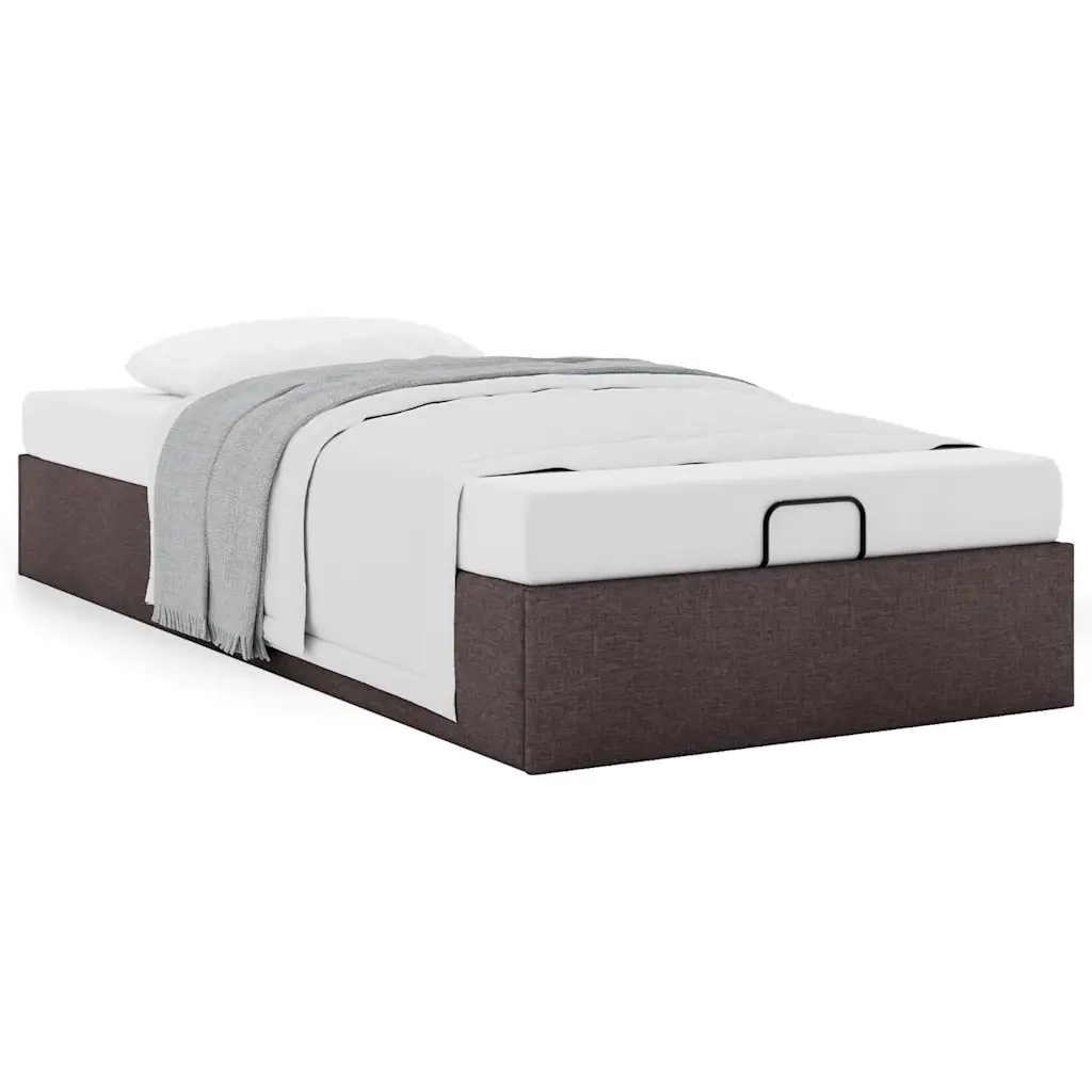 Struttura Letto Pouf senza Materasso 90x200 cm in Tessuto 3310850