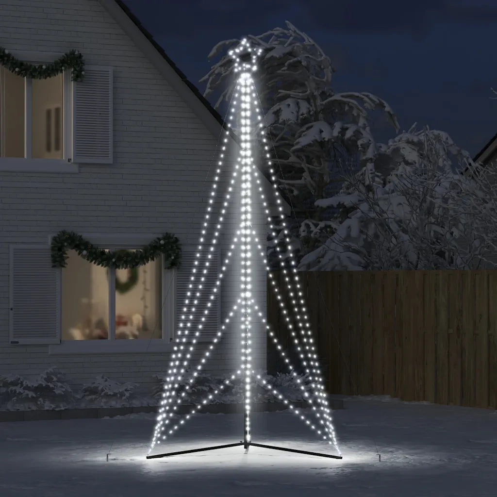 Albero di Natale a LED 615 LED Bianco Freddo 404,5 cm 4016421