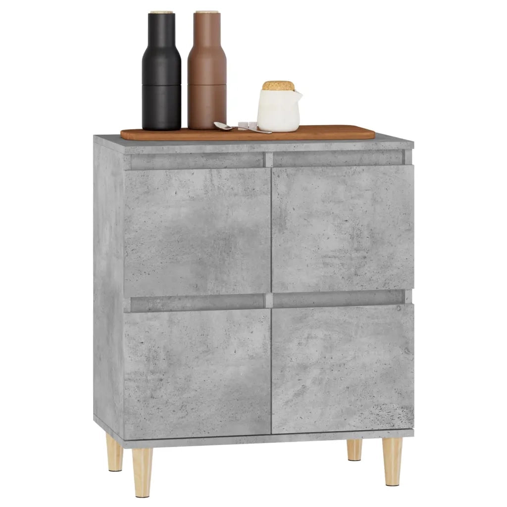 Credenza Grigio Cemento 60x35x70 cm in Legno Multistrato 821160