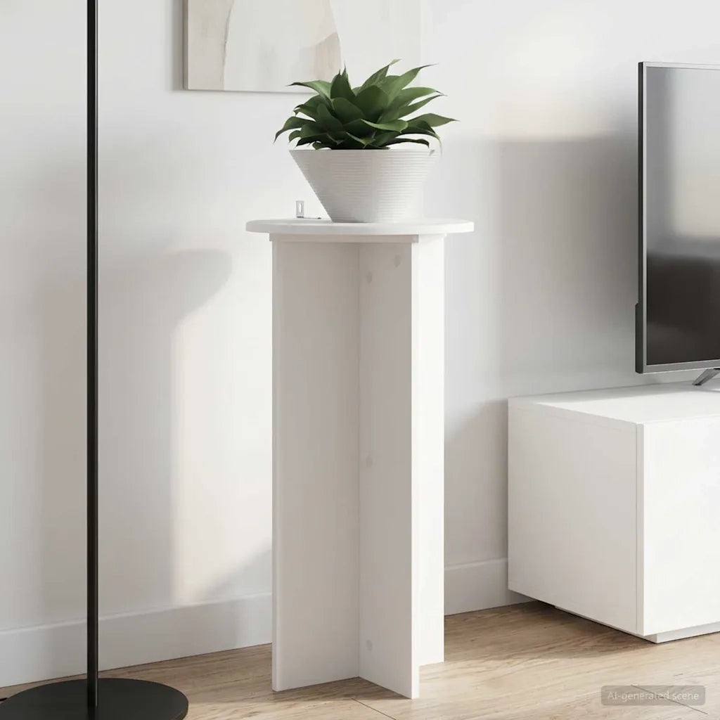Supporto per piante 2 pcs Bianco Ø40 x 80 cm 899699