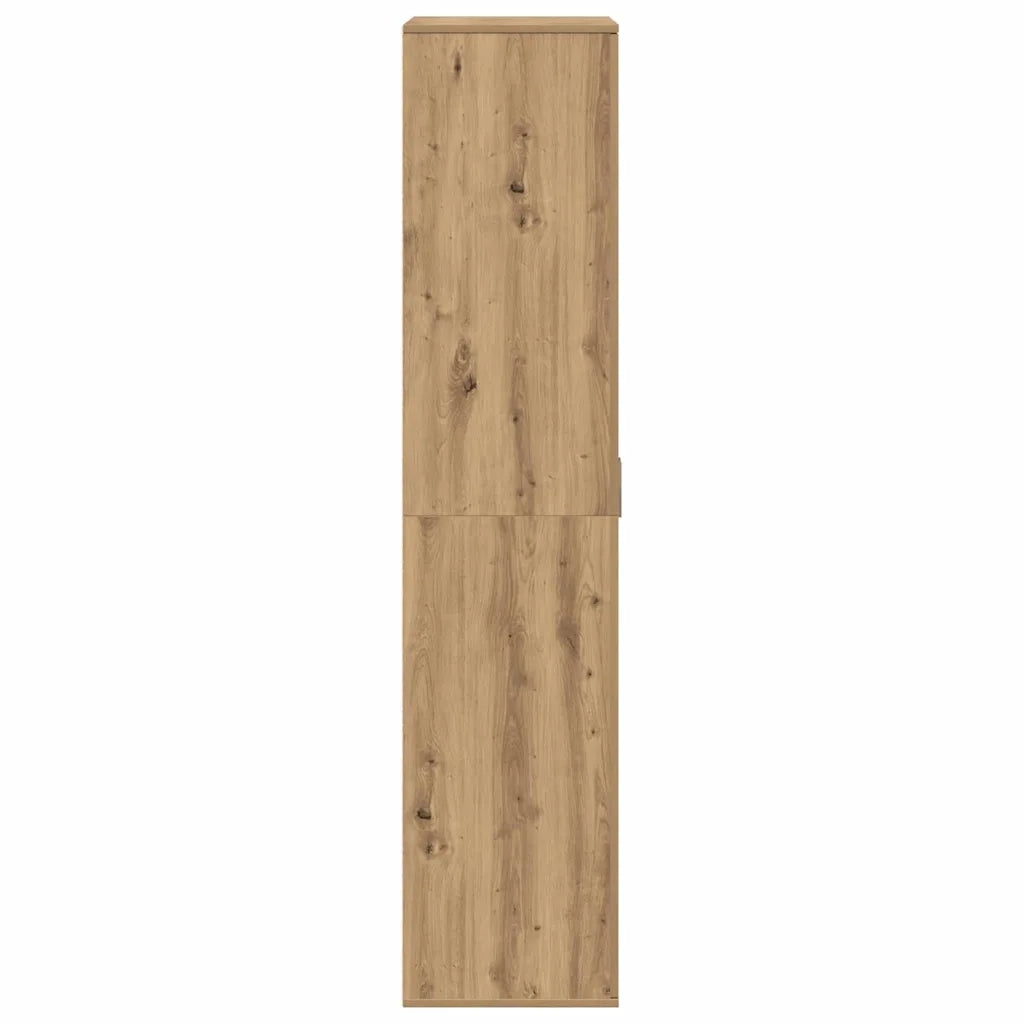 Credenza rovere artigianale 80 x 39 x 178 cm Legno multistrato