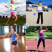 Hula Hoelahoep con Peso Regolabile, Aiuto per Diminuzione di Peso, Hula Hoep XXL, 128 cm, Hola Hup Hoep, 18 Nodi, Regolabile e Rimovibile, Hula Hoelahoep per Adulti, Iniziante