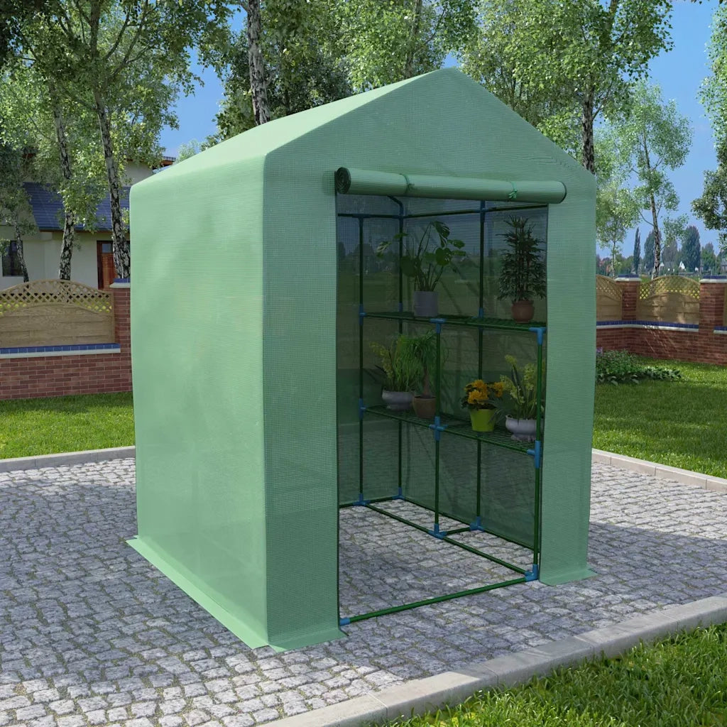 Serra con Ripiani in Acciaio 143x143x195 cm CFW2871897