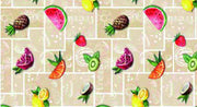 TOVAGLIATO IN PVC FANTASTIK FRUTTA 1074-1  Rotolo cm.140 (H) x 20 mt (L)