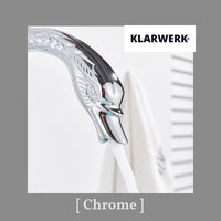 ADRIANO | Rubinetto da bagno grande design in acciaio inossidabile cigno lavabo cromato di lusso | miscelatore alto per lavabo independente