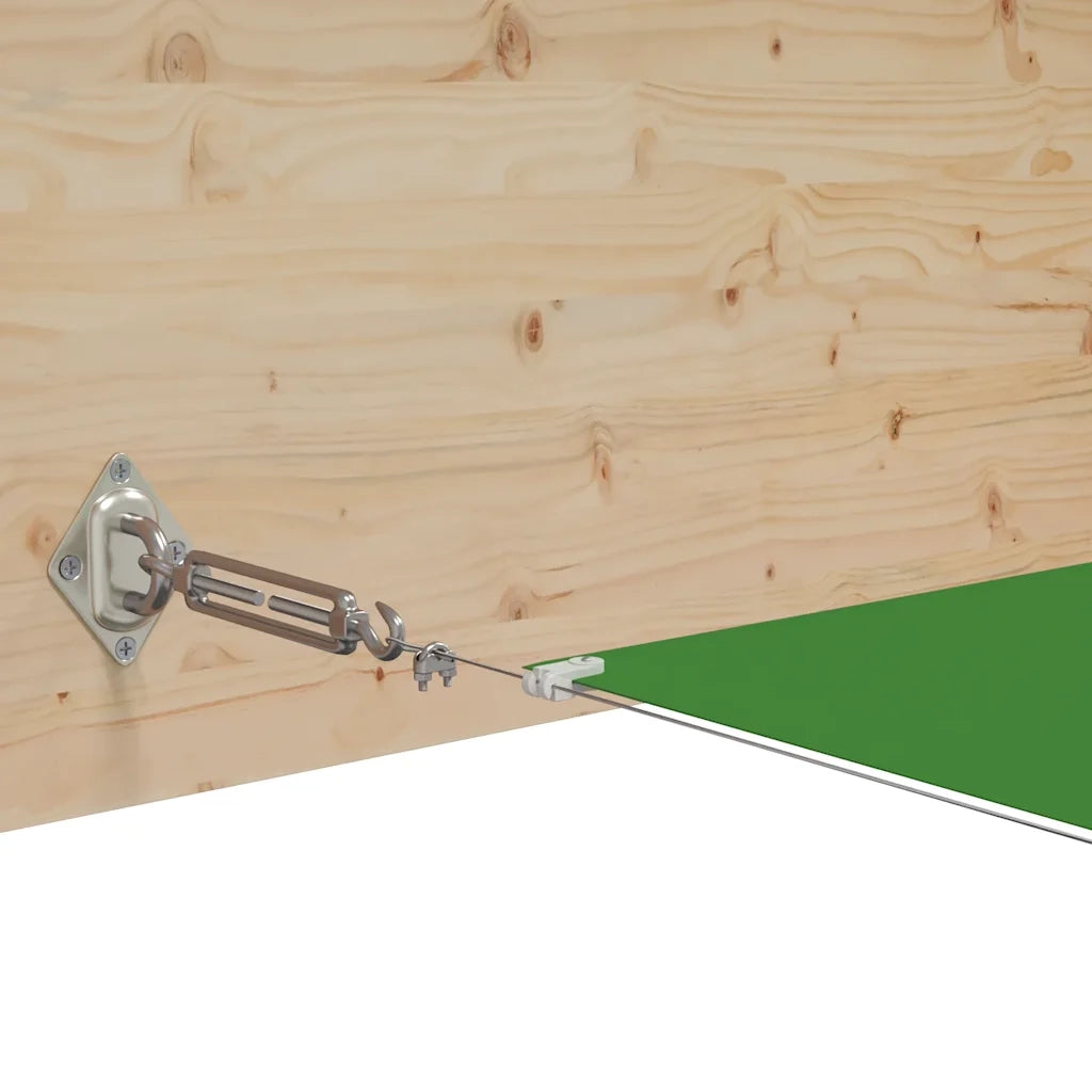 Paravento Verticale Verde Chiaro 60x1000 cm in Tessuto Oxford CFW3853320