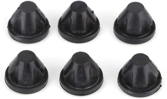Set di Gromma a Gomma per Diamante - 6 Pezzi - Vervanging 03G103184C - Materiale di Alta Qualità - Adatto per A3 8P1 - Gomma per Motor