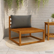 Cuscino per Schiena a 1 Pezzo PUTTEN 100% Poliestere Antracite 946972