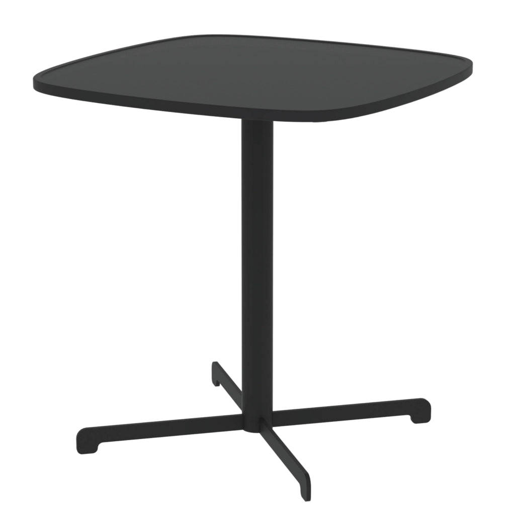 Tavolo da Bistrot Foggia per Esterno in Acciaio 75 x 70 x 70 cm - Grigio Antracite casa.pro