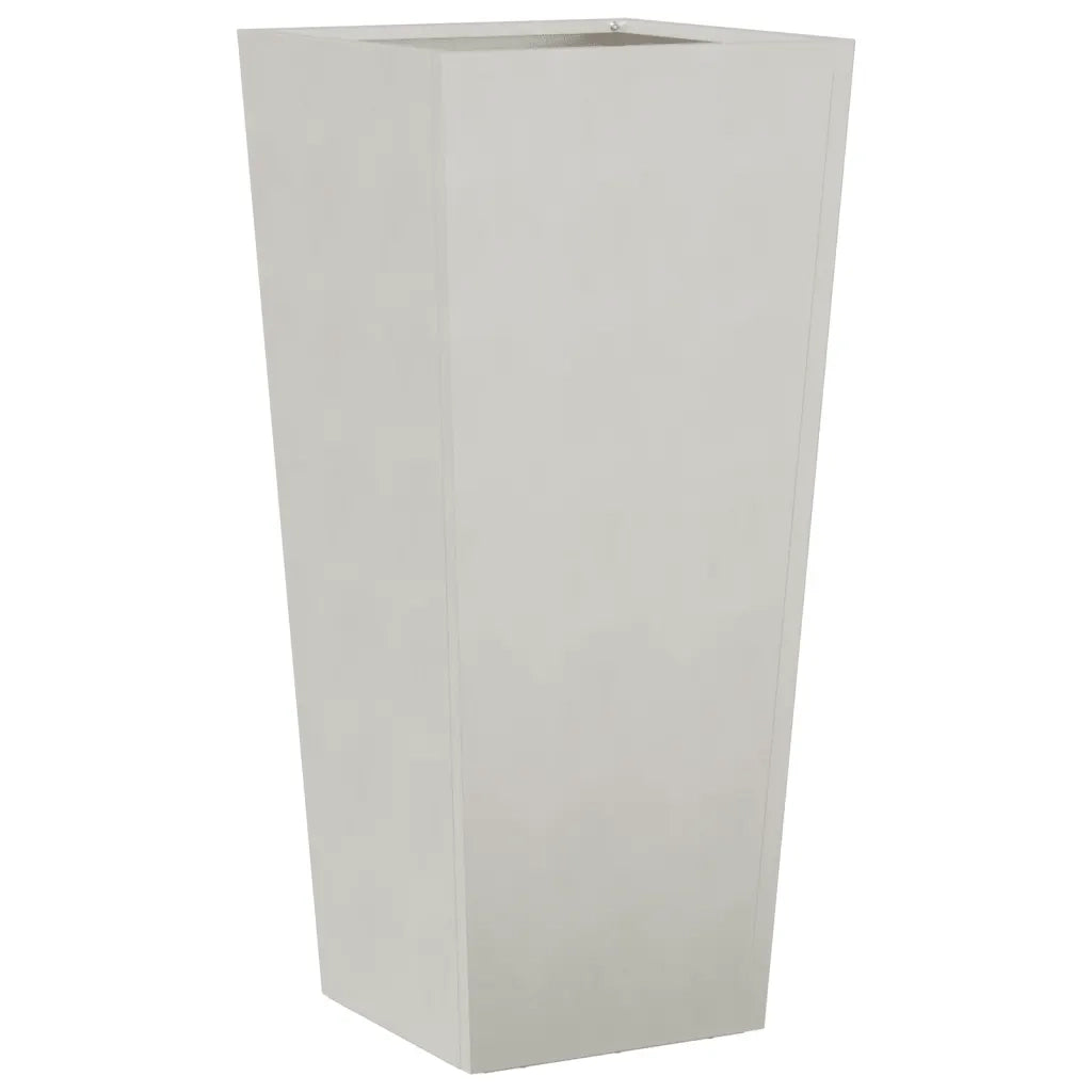 Fioriere da Giardino 2 pz 35x35x75 cm in Acciaio Inox
