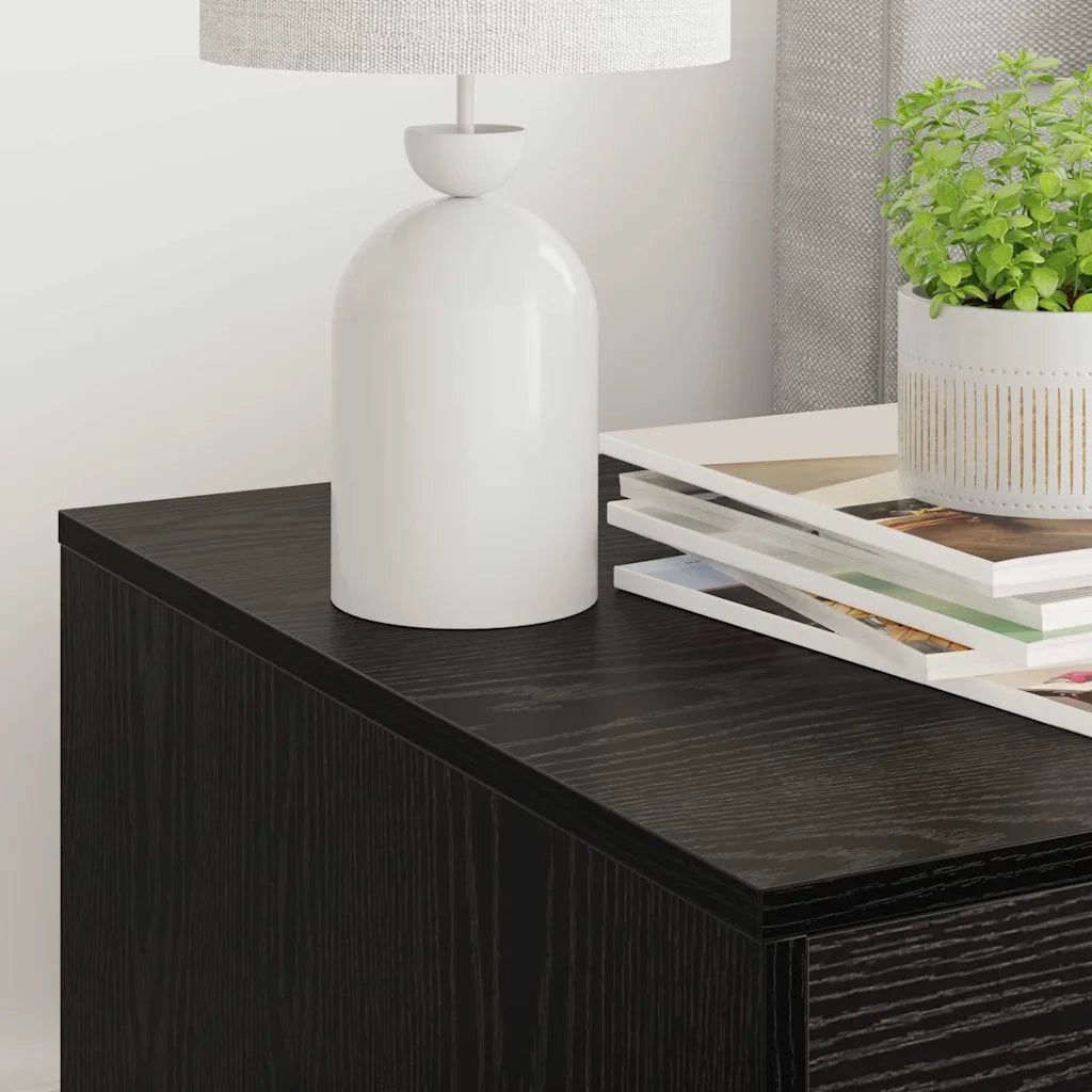 Rifugio per lettiera per gatti Rovere Nero 47 x 59 x 42 cm 886272