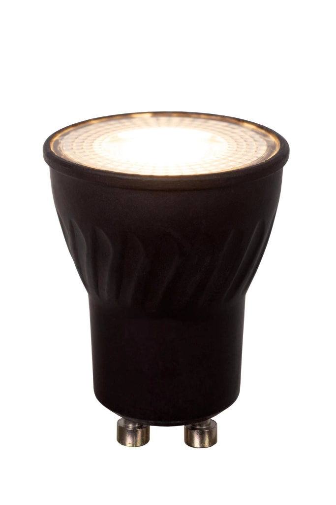 Lampadina LED GU10 riflettore nera 3,8W 380 lm Lucide