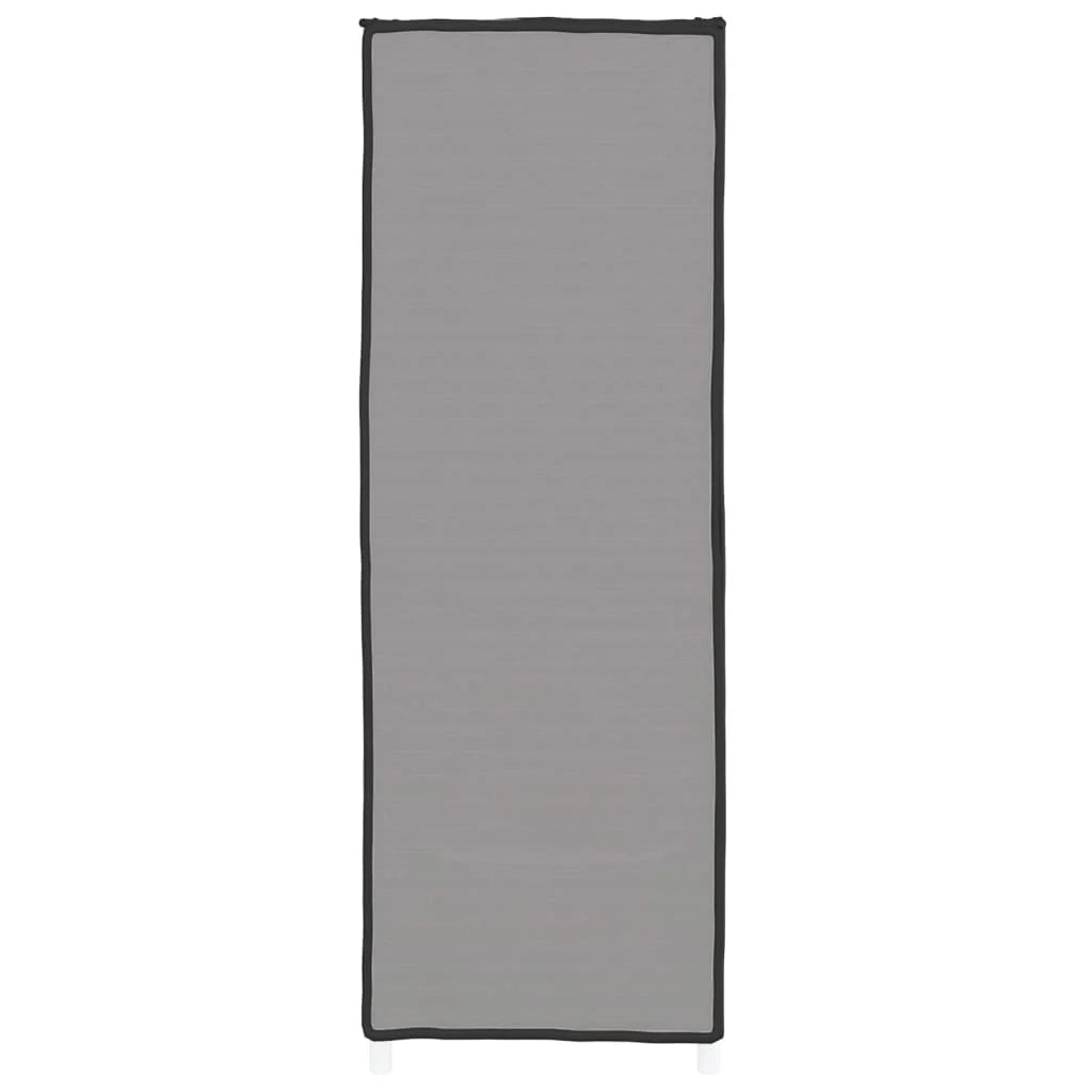 Scarpiera mobile contenitore per scarpe mobile ingresso/corridoio/soggiorno 60 x 28 x 90 cm tessuto grigio 02_0021775