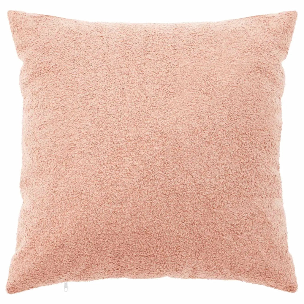 Federa 6 pcs HEERLEN Rosa 65 x 65 cm Bouclé 912962