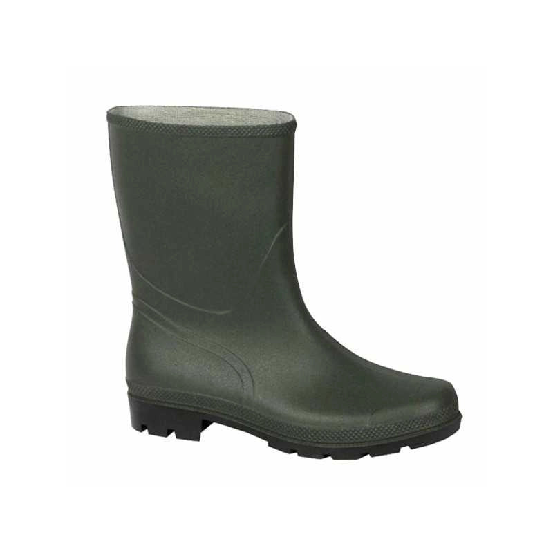 Stivali Pvc Tronchetto 45 Verde
