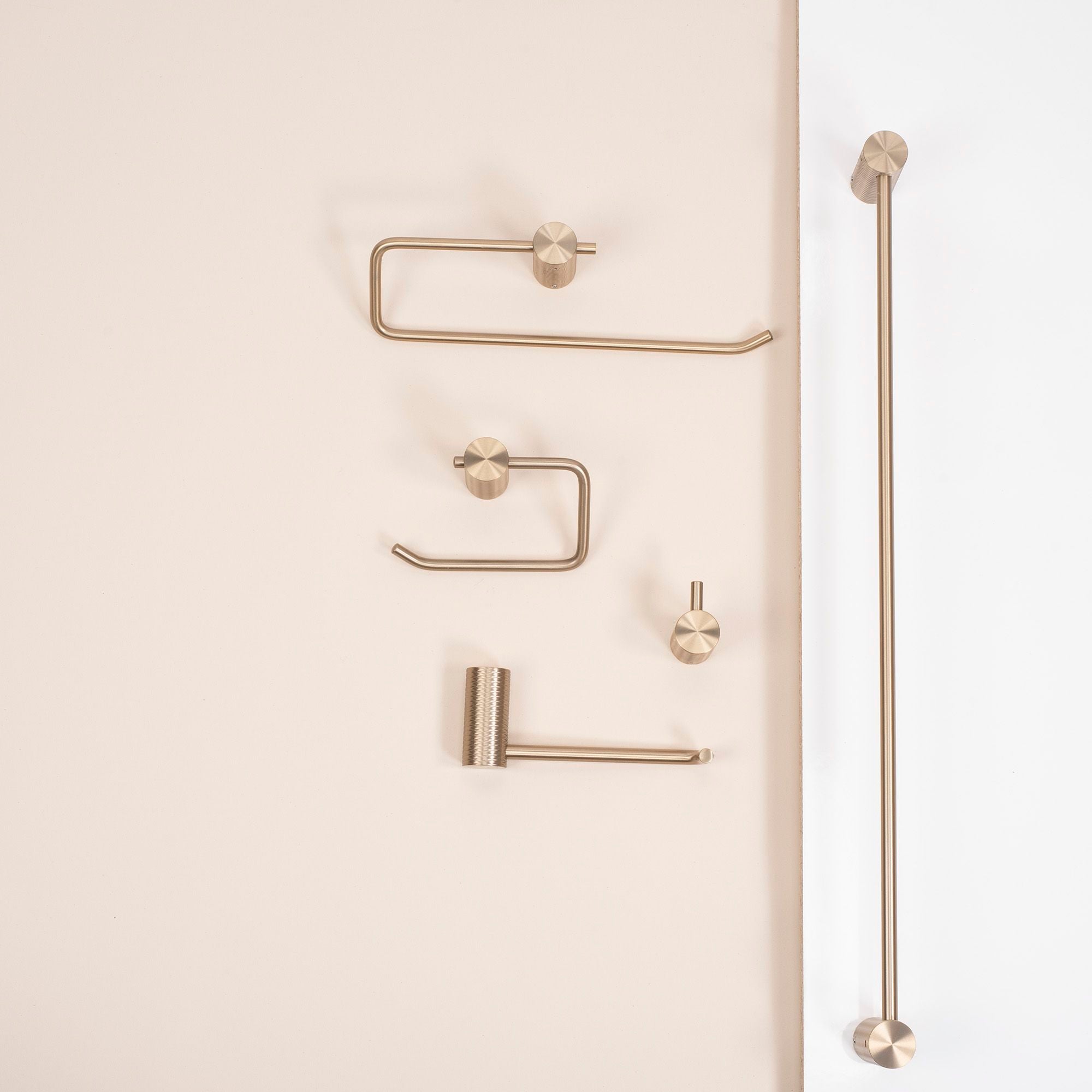 Portasciugamano Da Bagno 9711a Prism Brush Gold