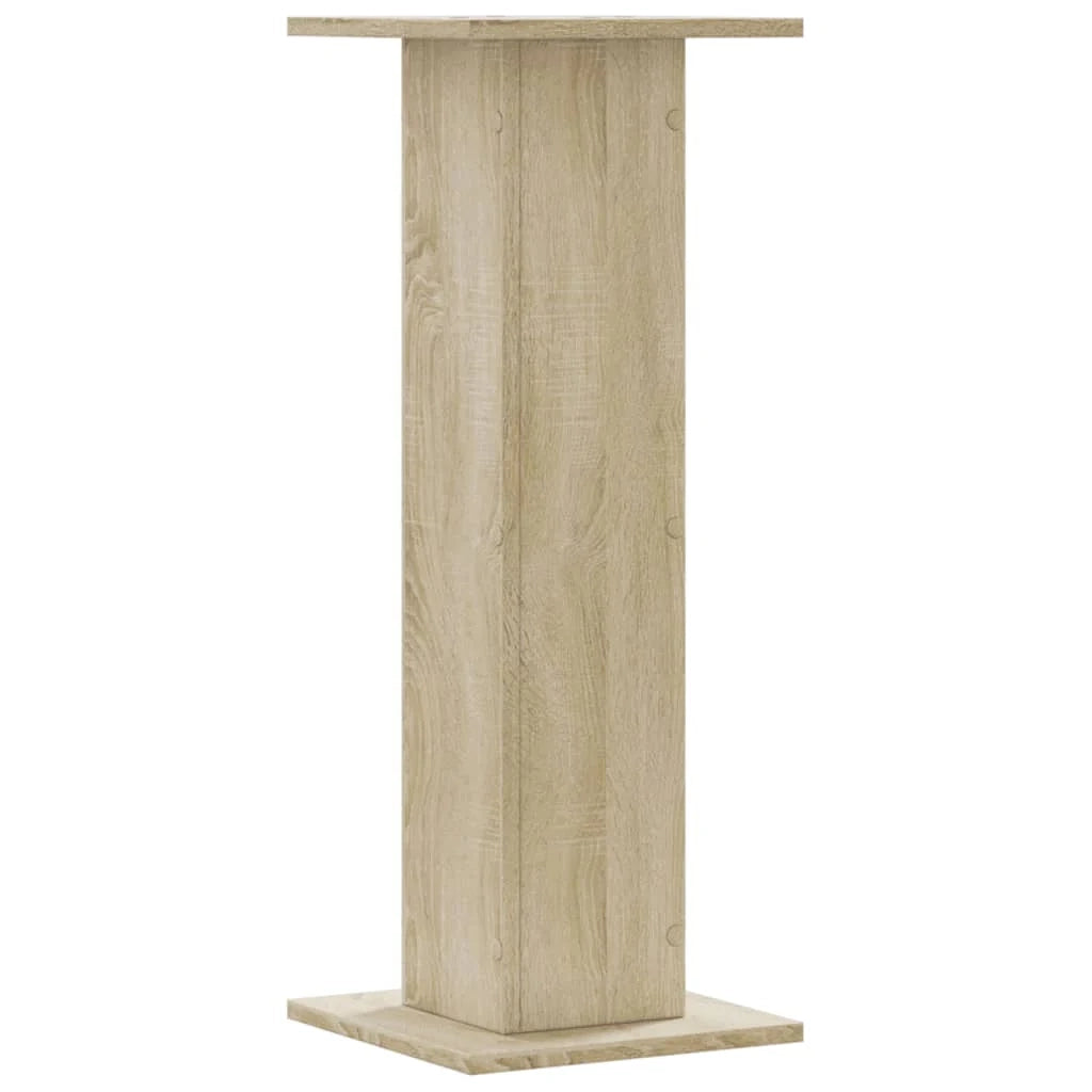 Portavasi mobili per fiori set da 2 legno ingegnerizzato Sonoma marrone 02_0045351