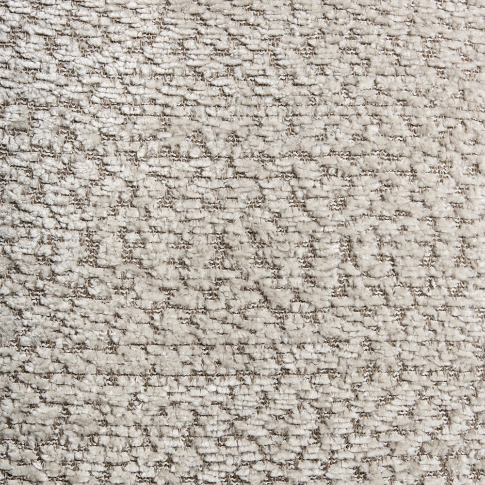 Poltrona girevole moderna Imbottitura in poliestere con braccioli Seduta ampia Soggiorno Beige