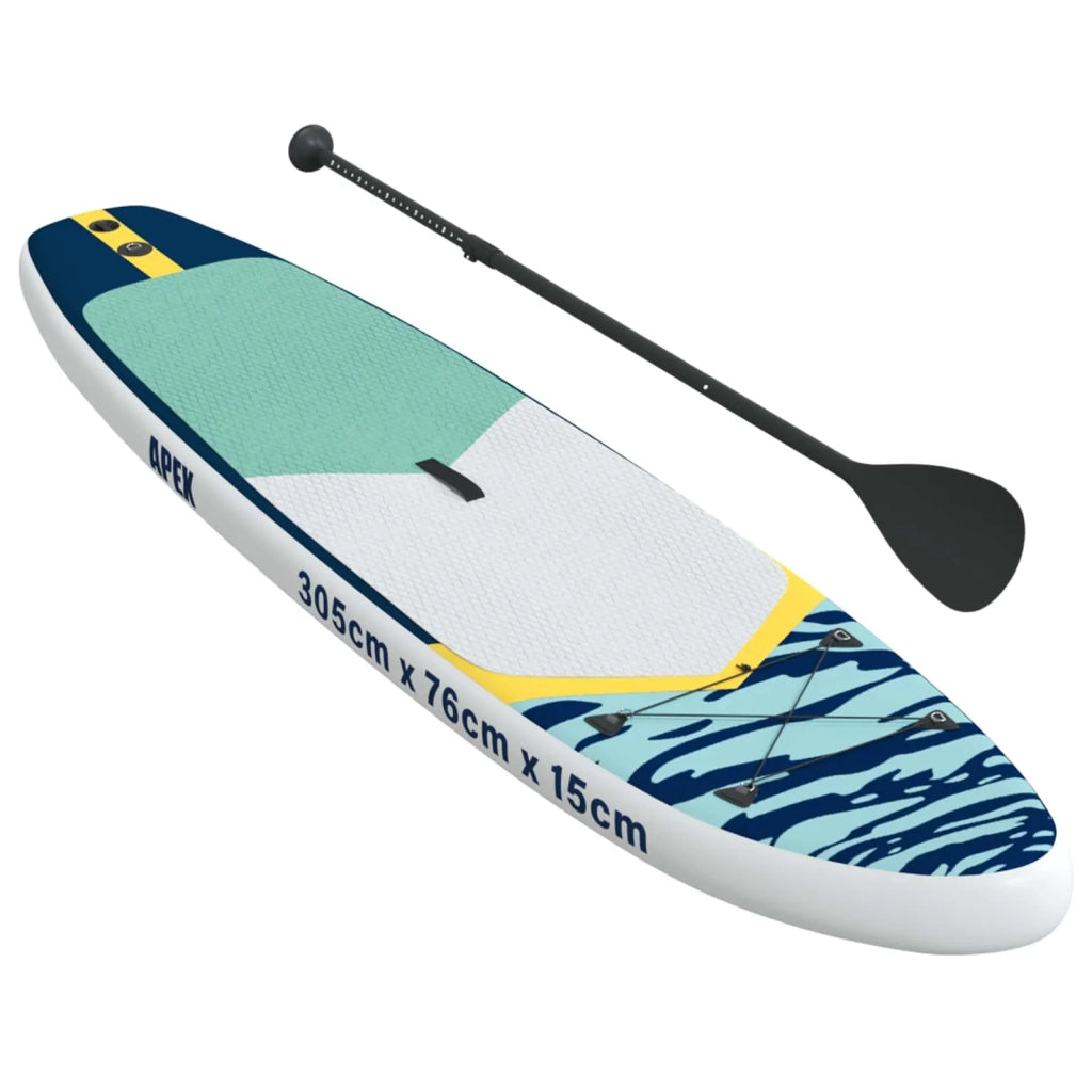 Tavola da Paddle Inflabile APEX 305 x 76 x 15 cm Blu per 42039116