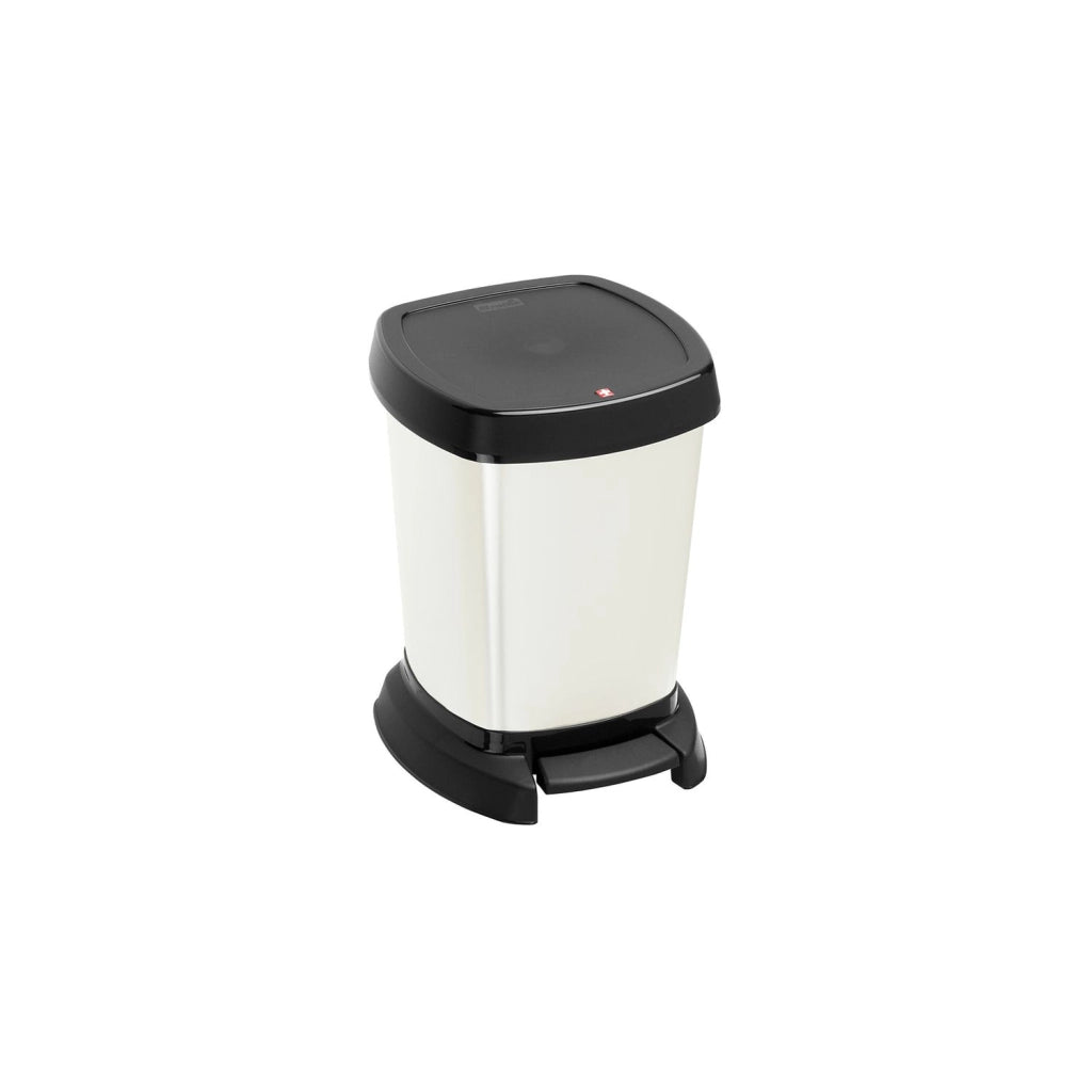 PATTUMIERA PASO CON APERTURA A PEDALE DA 6 LT IN COLORE BIANCO