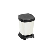 PATTUMIERA PASO CON APERTURA A PEDALE DA 6 LT IN COLORE BIANCO