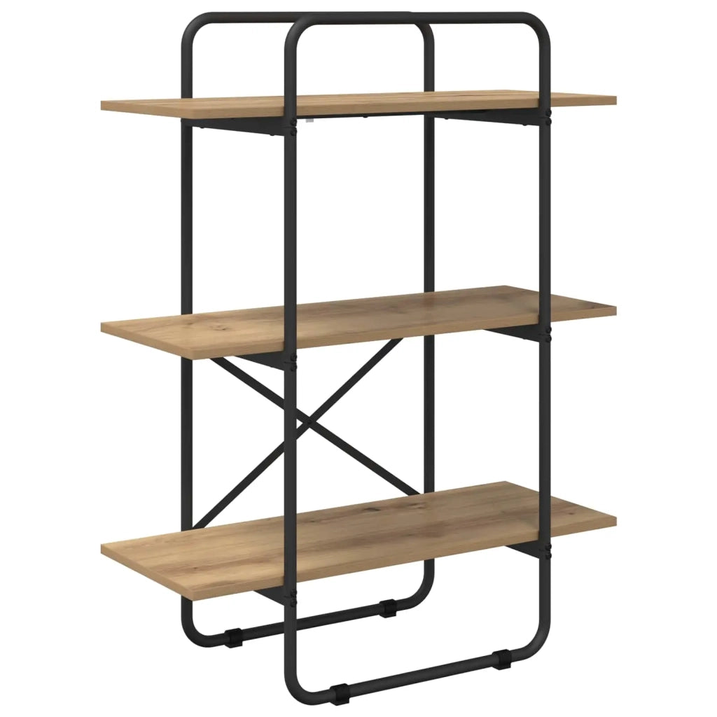 Libreria 3 livelli 60 x 35 x 105 cm PB Rovere Artigianale 8007845
