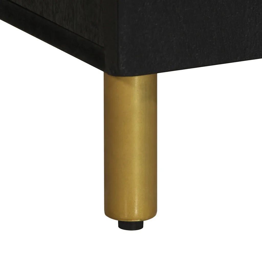 Mobile Porta TV Nero 105x33x46 cm in Legno Multistrato 4017662