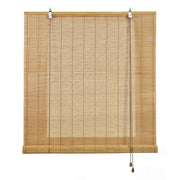 Tenda a rullo oscurante in bamboo naturale Marronechiaro 90x175 cm
